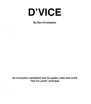 Dee Christopher - D'VICE